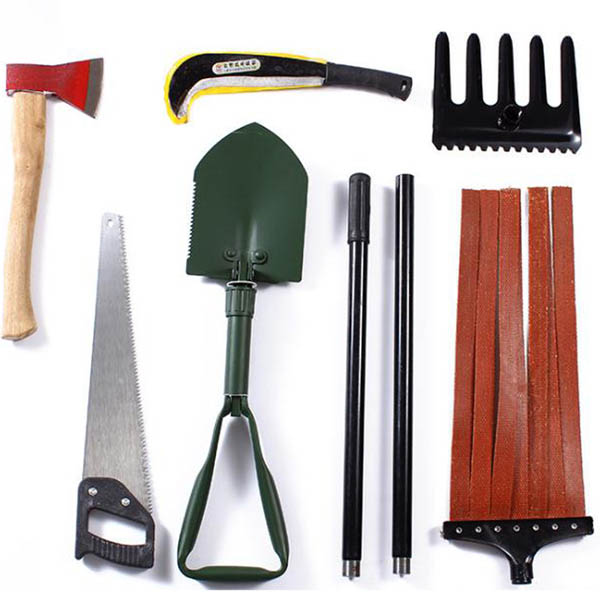 Kit de herramientas de mochila para extinción de incendios forestales 1